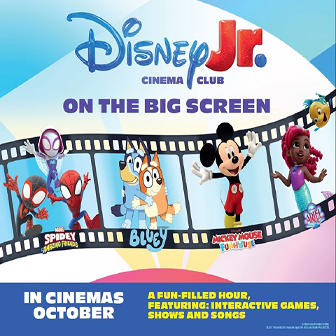 DISNEY JR. CINEMA CLUB at the Festival Drayton Centre