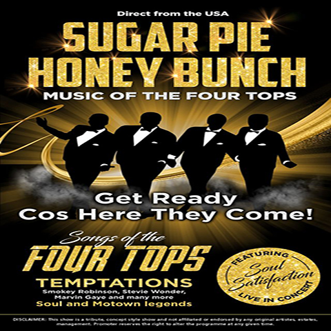SUGAR PIE HONEY BUNCH: TRIBUTE TO MOTOWN LEGENDS at the Festival Drayton Centre
